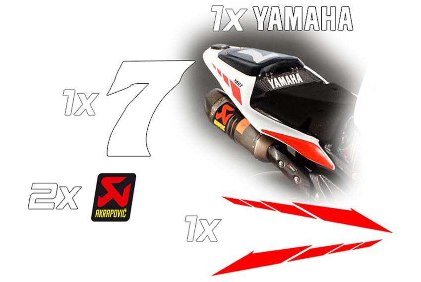 Kit Adesivi Yamaha R1 - Team YART 2014 - EWC